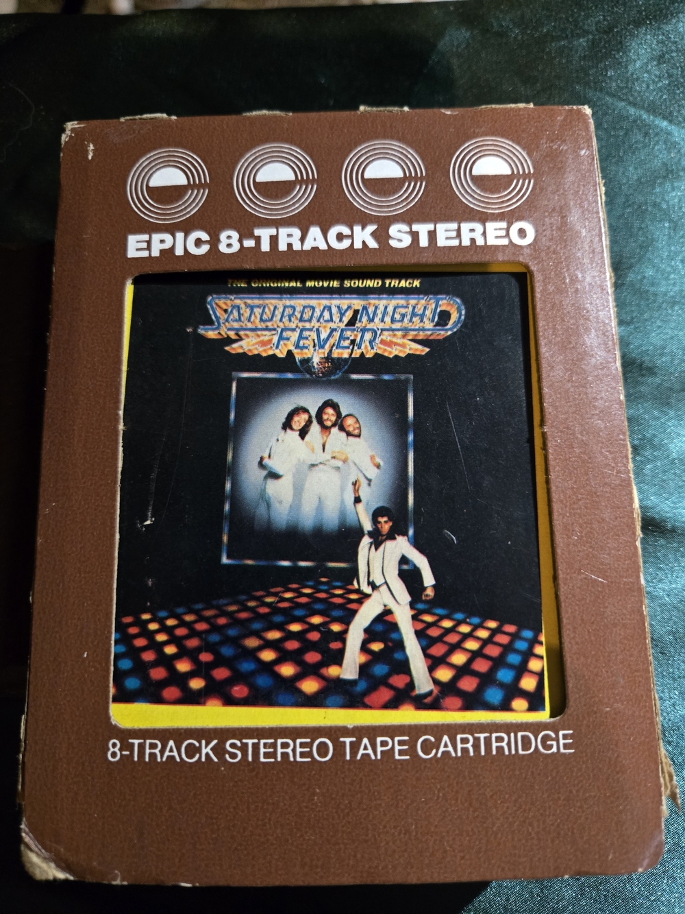 Original Saturday Night Fever 8-Track Stereo Tape, 1977